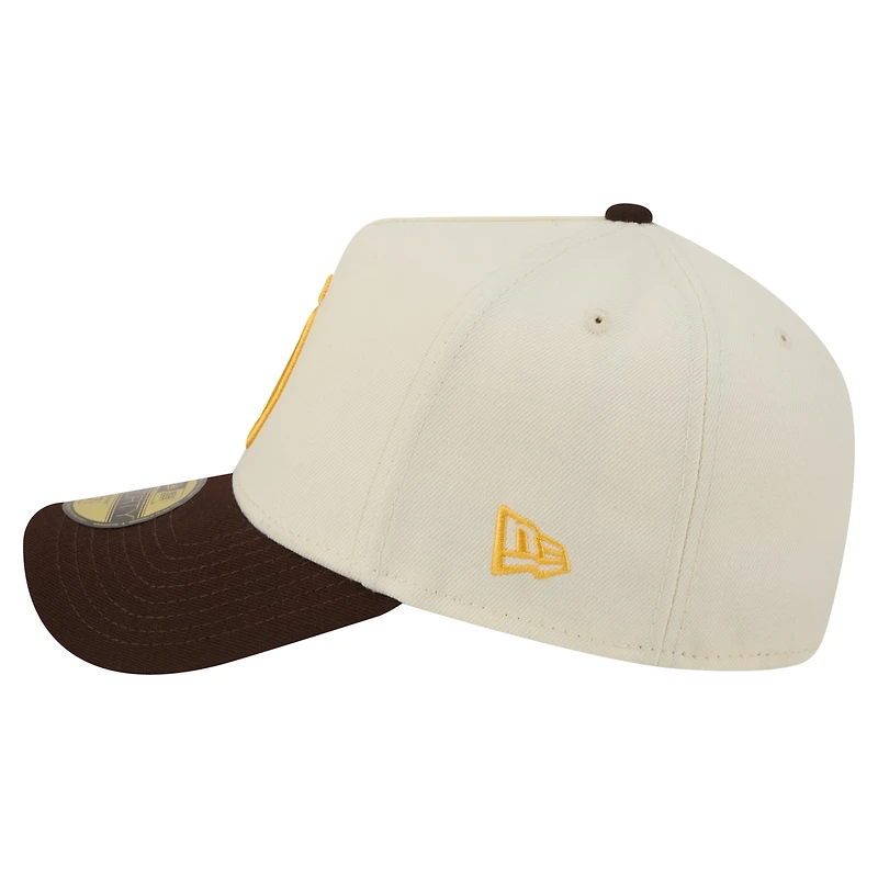 Casquette ajustée New Era crème San Diego Padres 59FORTY pour homme
