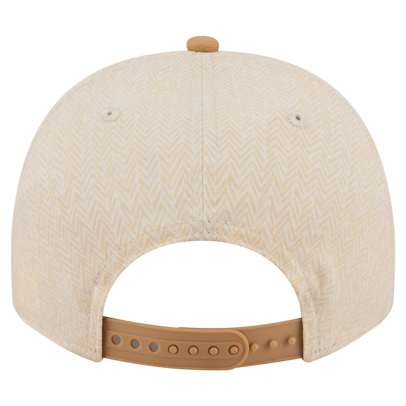 Casquette snapback New Era crème San Diego Padres à chevrons 9FIFTY pour homme