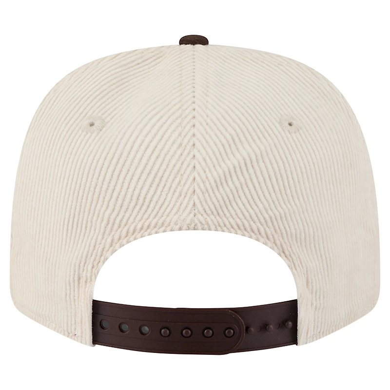 Casquette ajustable New Era 9SEVENTY crème pour homme des Padres de San Diego