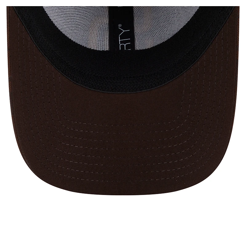 Casquette New Era 39THIRTY Flex marron foncé pour homme, motif camouflage subtil des Padres de San Diego