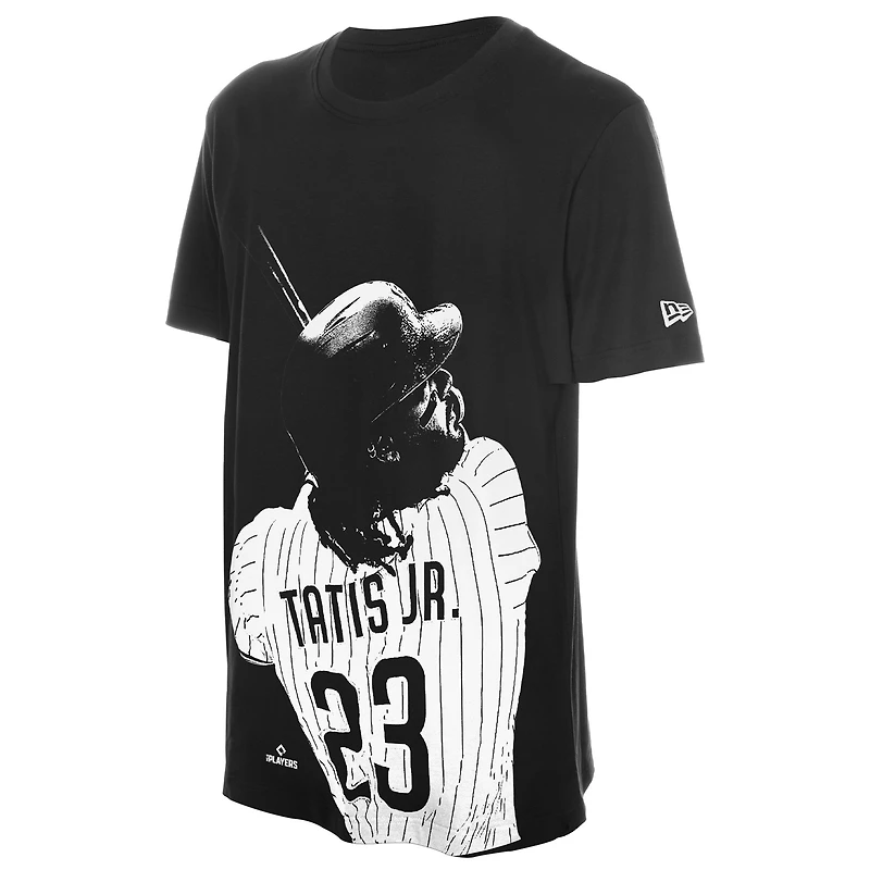 Men's New Era Fernando Tatis Jr. Black San Diego Padres Oversized Graphic T-Shirt
