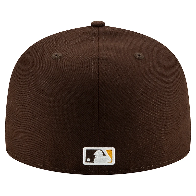 Casquette ajustée Fernando Tatis Jr. Brown de New Era pour homme, édition 2025 des Padres San Diego, 59FIFTY