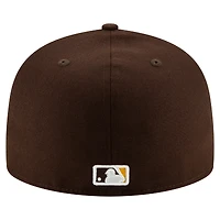 Casquette ajustée Fernando Tatis Jr. Brown de New Era pour homme, édition 2025 des Padres San Diego, 59FIFTY