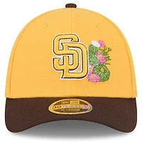 Men's New Era  Gold/Brown San Diego Padres 2026 Spring Training M-Crown 39THIRTY Flex Hat