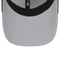 Casquette flexible 39THIRTY avec garniture de visière des San Diego Padres New Era pour hommes, gris/marron