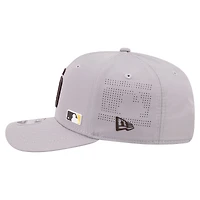 Men's New Era Gray San Diego Padres Laser Perforated 9SEVENTY Adjustable Hat