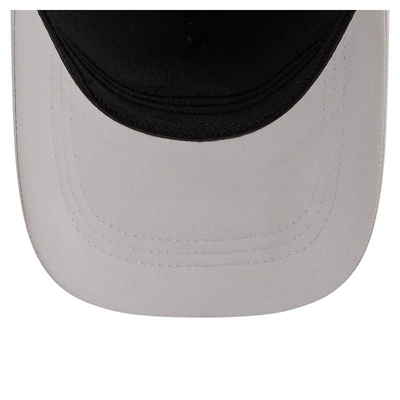 Men's New Era Gray San Diego Padres Patch 39THIRTY A-Frame M-Crown Perforated Flex Hat