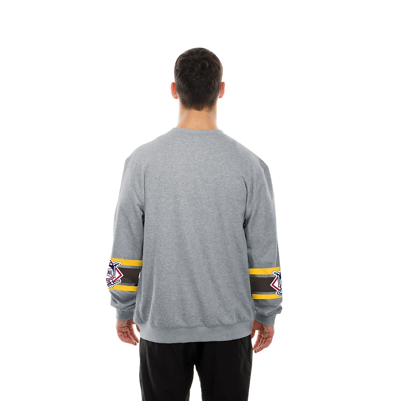 Sweat-shirt New Era Sport Classics gris pour homme