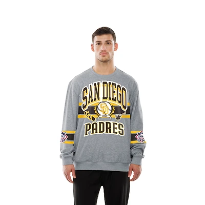 Sweat-shirt New Era Sport Classics gris pour homme, San Diego Padres