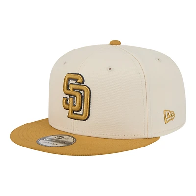 Casquette snapback New Era 9FIFTY pour homme, turquoise et anthracite, San Diego Padres, coloris bicolore