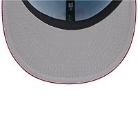 Casquette ajustée New Era 59FIFTY bleu clair/rouge pour homme des Padres de San Diego 2025, 4 juillet