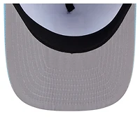 Casquette snapback New Era 9FIFTY A-Frame pré-courbée, bleu clair, San Diego Padres, pour homme
