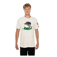 Men's New Era  Natural San Diego Padres Golf Mascot T-Shirt