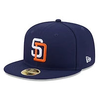 Men's New Era Navy San Diego Padres 2026 Baseball Hall of Fame 59FIFTY Fitted Hat