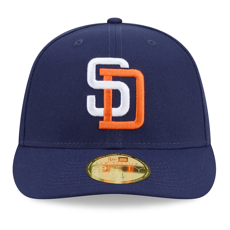 Men's New Era Navy San Diego Padres 2026 Baseball Hall of Fame 59FIFTY Low Profile Fitted Hat