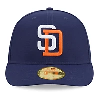 Men's New Era Navy San Diego Padres 2026 Baseball Hall of Fame 59FIFTY Low Profile Fitted Hat