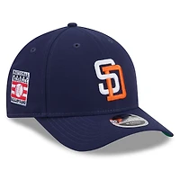 Men's New Era Navy San Diego Padres 2026 Baseball Hall of Fame 9FORTY M-Crown Adjustable Hat