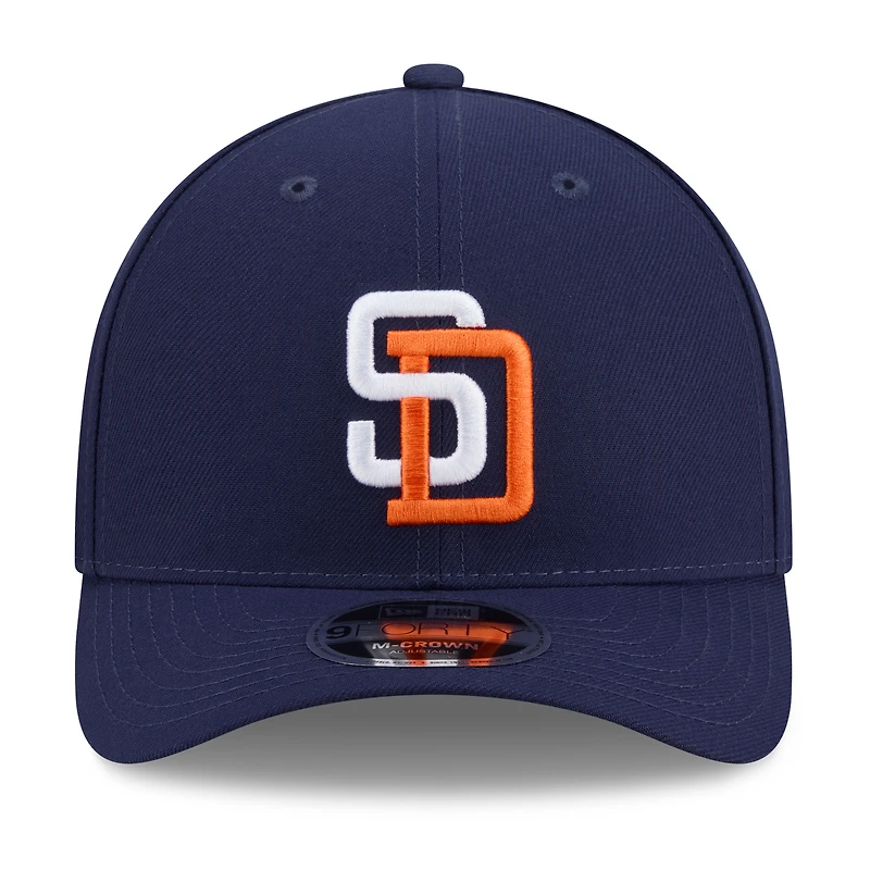 Men's New Era Navy San Diego Padres 2026 Baseball Hall of Fame 9FORTY M-Crown Adjustable Hat