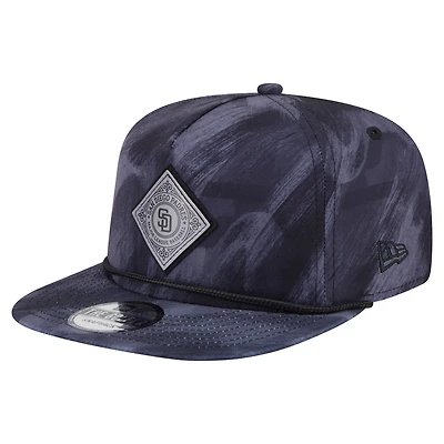 Casquette de golf à imprimé San Diego Padres New Era bleu marine pour homme