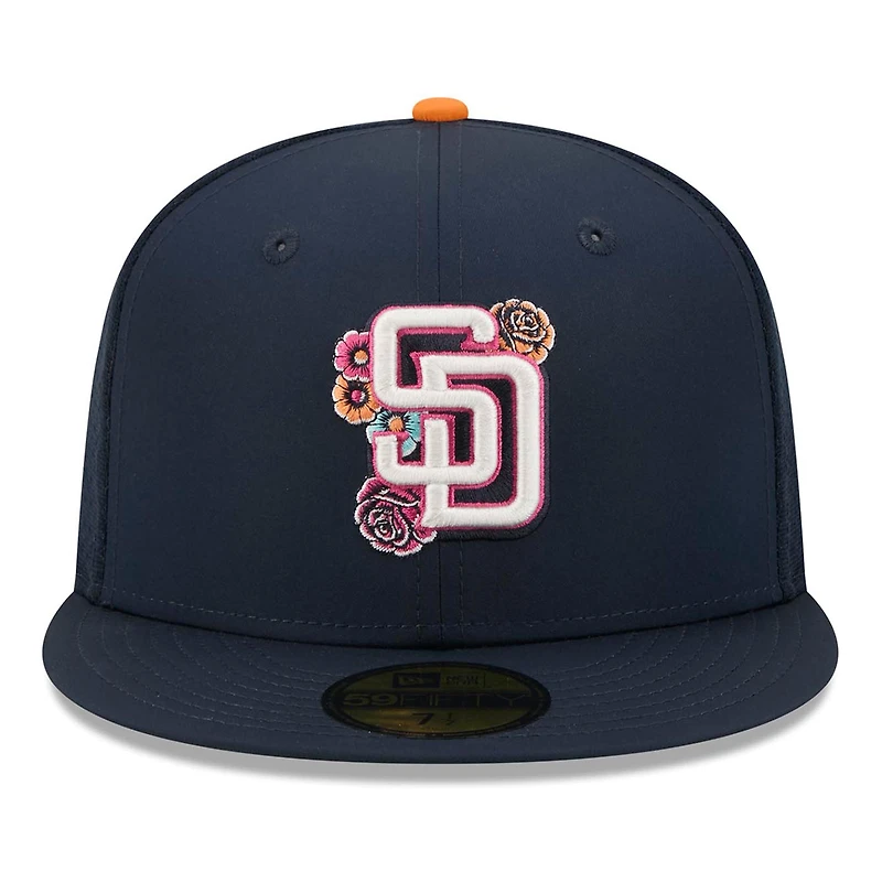 Casquette ajustée New Era Obsidian San Diego Padres 2026 City Connect pour homme