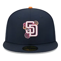 Casquette ajustée New Era Obsidian San Diego Padres 2026 City Connect pour homme