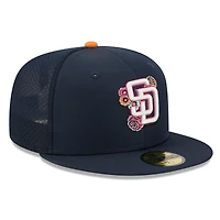 Men's New Era Obsidian San Diego Padres 2026 City Connect Batting Practice 59FIFTY Fitted Hat