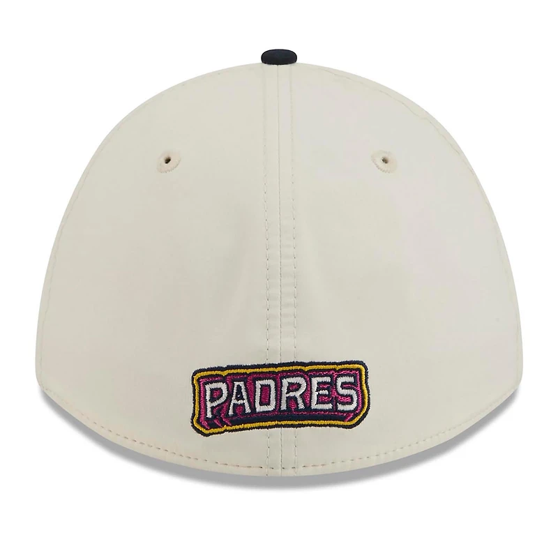 Men's New Era Orange/Navy San Diego Padres 2026 City Connect M-Crown A-Frame 39THIRTY Flex Hat
