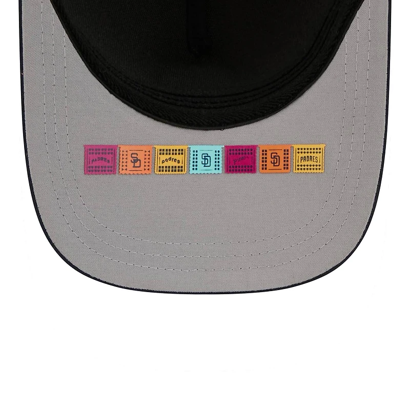 Men's New Era Orange/Navy San Diego Padres 2026 City Connect M-Crown A-Frame 39THIRTY Flex Hat