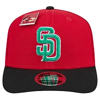 Casquette ajustable 9SEVENTY rouge/noir New Era pour homme, San Diego Padres 2024 Big League Chew Flavor Pack