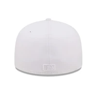 Men's New Era San Diego Padres White on 59FIFTY Fitted Hat
