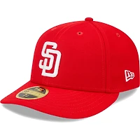 Casquette ajustée 59FIFTY Scarlet San Diego Padres New Era pour homme