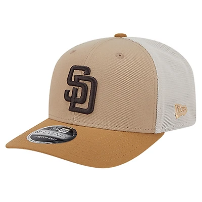 Casquette ajustable New Era Stone 9SEVENTY pour homme, San Diego Padres