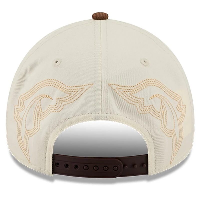 Casquette ajustable New Era Stone San Diego Padres Western Stitch 9FORTY pour homme