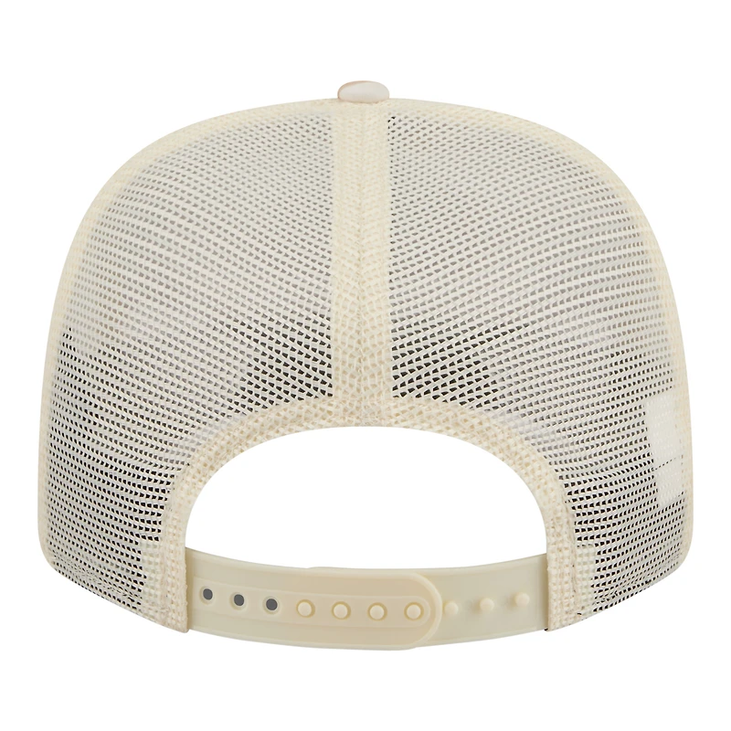 Casquette trucker ajustable New Era COOLERA 9SEVENTY pour homme, coloris beige San Diego Padres.
