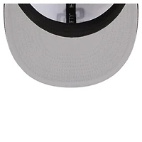 Casquette ajustée New Era 59FIFTY blanche/marron des Padres de San Diego pour homme