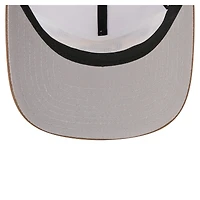 Men's New Era White/Brown San Diego Padres Retro Cut 19TWENTY Adjustable Trucker Hat