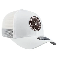 Men's New Era  White San Diego Padres 2026 Spring Training Fan Pack 9SEVENTY Adjustable Trucker Hat
