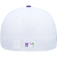 Casquette ajustée 59FIFTY avec écusson latéral San Diego Padres New Era pour homme, blanc