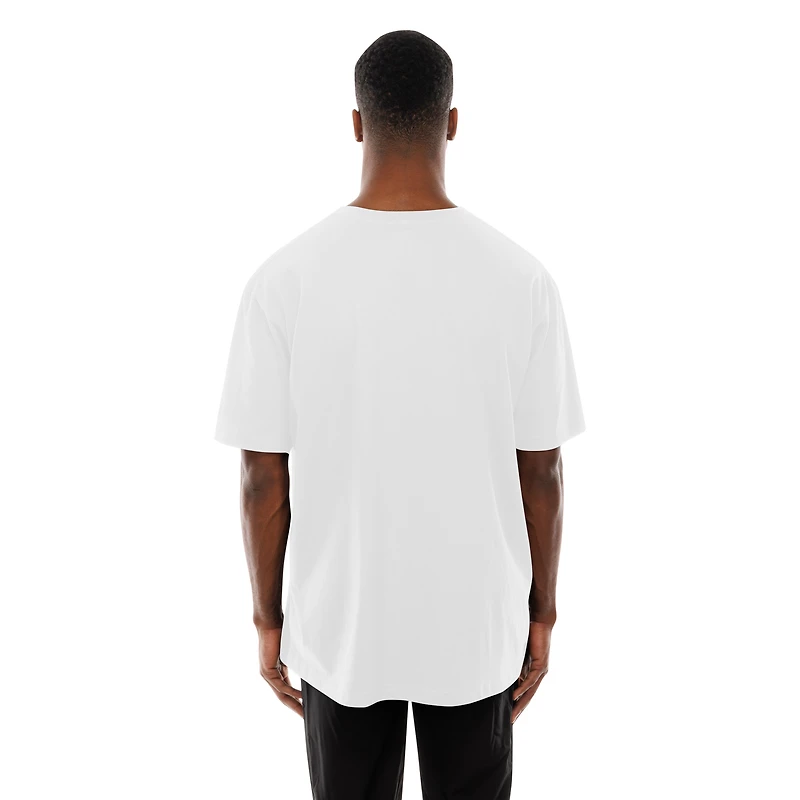 Men's New Era White San Diego Padres Big Graphic Domestic T-Shirt