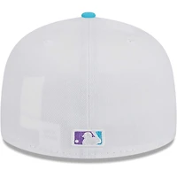 Casquette ajustée New Era San Diego Padres Vice 59FIFTY pour homme, blanche