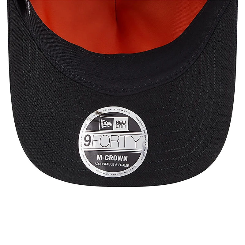 Casquette ajustable A-Frame 9FORTY noire New Era x Alpha Industries pour homme, des Padres de San Diego