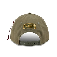 Casquette ajustable A-Frame 9FORTY olive New Era x Alpha Industries pour homme