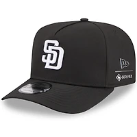 Casquette ajustable New Era x GORE-TEX noire San Diego Padres A-Frame 9FIFTY pour homme