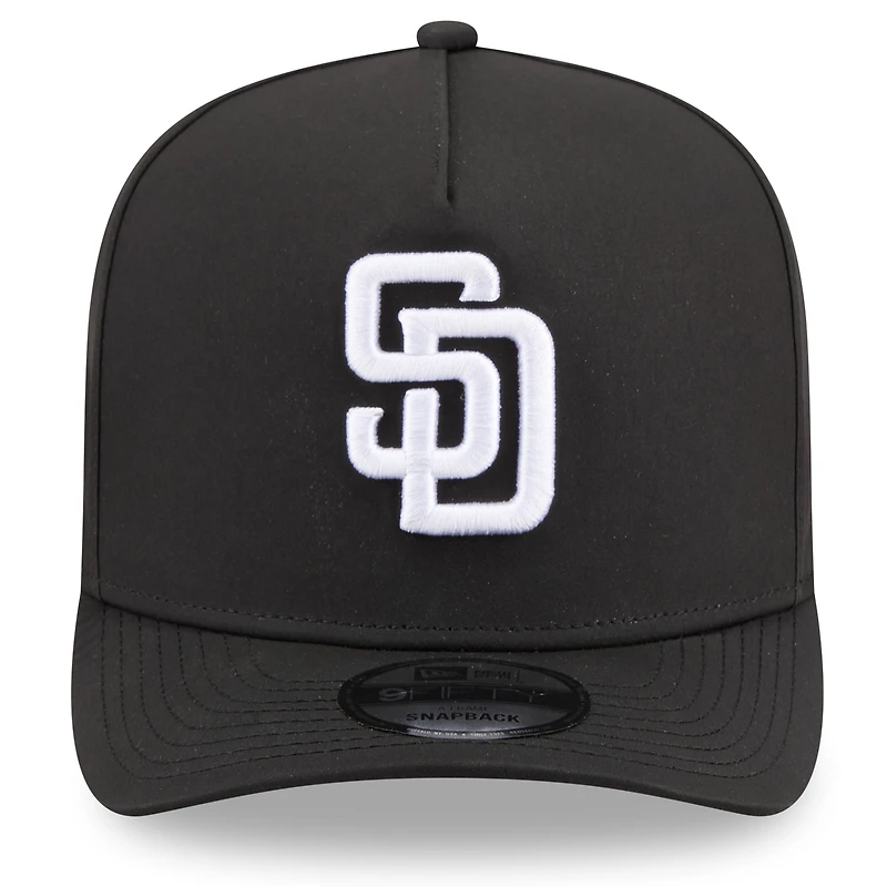 Men's New Era x GORE-TEX  Black San Diego Padres A-Frame 9FIFTY Adjustable Hat