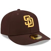 Casquette ajustée New Era x GORE-TEX marron San Diego Padres 59FIFTY pour homme