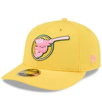 Men's New Era Yellow San Diego Padres City Connect Batting Practice Low Profile 59FIFTY Fitted Hat