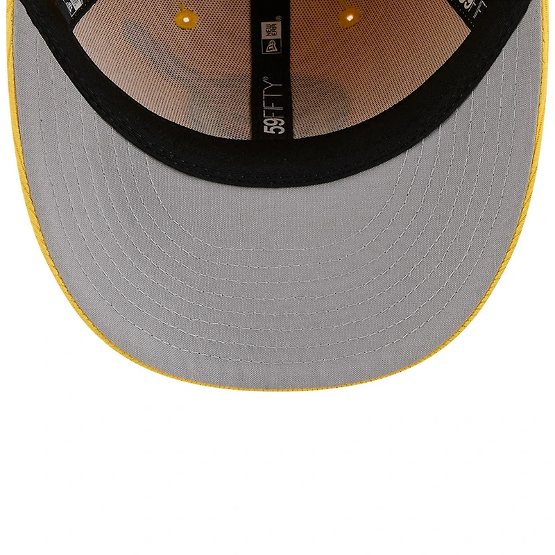 Men's New Era Yellow San Diego Padres City Connect Batting Practice Low Profile 59FIFTY Fitted Hat