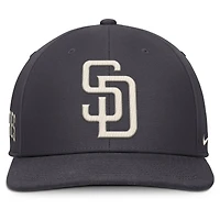 Casquette Snapback Nike Anthracite San Diego Padres Statement Pro pour homme