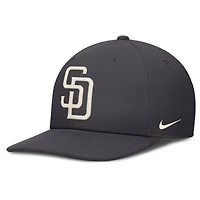 Casquette Snapback Nike Anthracite San Diego Padres Statement Pro pour homme