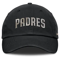 Casquette ajustable Nike noire pour homme, motif camouflage des Padres de San Diego